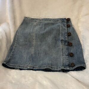 WISHLIST Jean Skirt— Medium